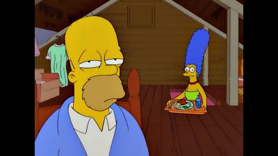 The whole town's laughing at me. - The Simpsons