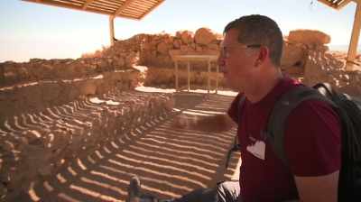 The width of this hole
is identical by the millimeter - Dead Sea Scrolls: The Doomsday Prophecy