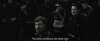 The wind conditions are ideal now - Death on the Nile