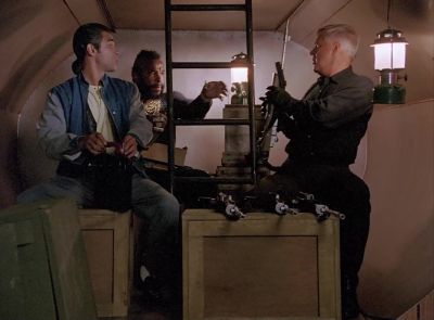 The wind seems to be
real light tonight. - The A-Team