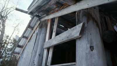 The windows are gone,
the deck is gone. - Life Below Zero: First Alaskans