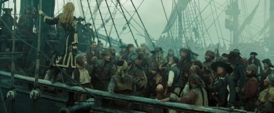 The wind's on our side - Pirates of the Caribbean: At World's End