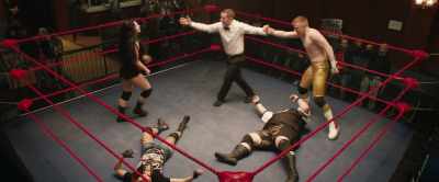 The winners,
Zak Zodiac and Britani! - Fighting with My Family
