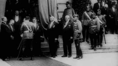 The winning monarchy,
the British, remained in place. - Origins: The Journey of Humankind