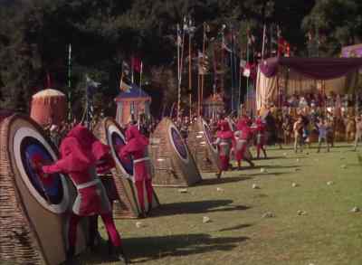 The winning team will compete as individuals. - The Adventures of Robin Hood