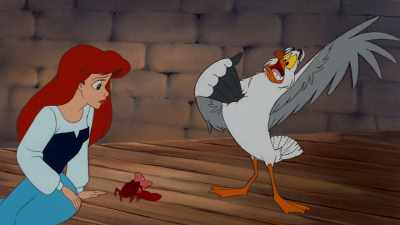 The witch was watching the mirror, - The Little Mermaid Live!