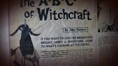 The witchcraft aspects
that she gave to the media - The Witch of Kings Cross
