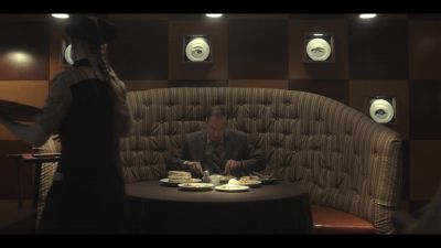 The wolf, by the French horns. - Fargo