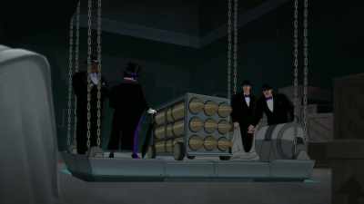 The woman is a criminal genius. - Batman: Caped Crusader