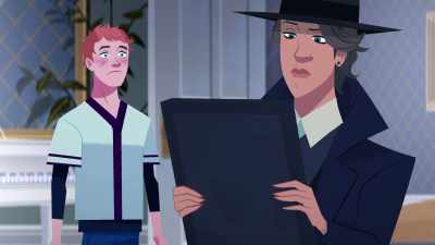 "The Woman in Blah..." - Carmen Sandiego