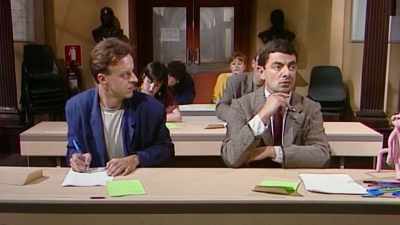 The word "compelling"
is quite good, because I think - Happy Birthday Mr Bean