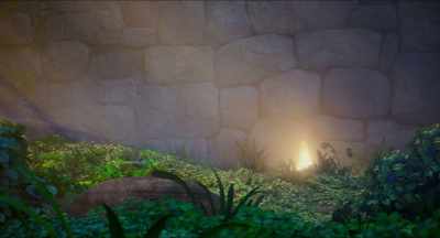 The work that went into this, the layout,
Dave Morehead and his crew... - Smurfs: The Lost Village
