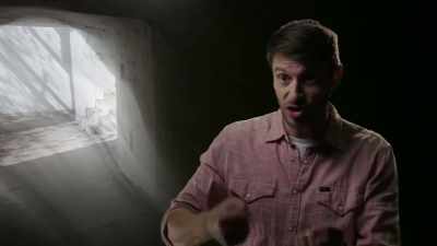 The workers would dig
vertical shafts with shovels - Secret Nazi Ruins