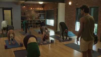 The world wants you to
be exactly like that. - Psycho Yoga Instructor