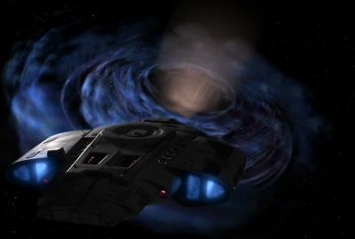 The wormhole wouldn't undergo - Star Trek: Deep Space Nine