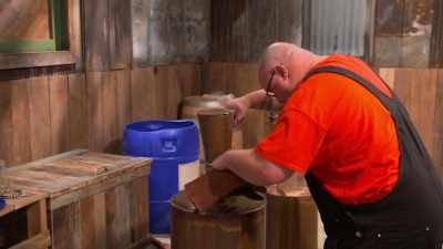 The worst thing you can do
after you start it running, - Moonshiners: Master Distiller