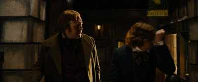 The wrong fire
is burning in my head. - The Man Who Invented Christmas