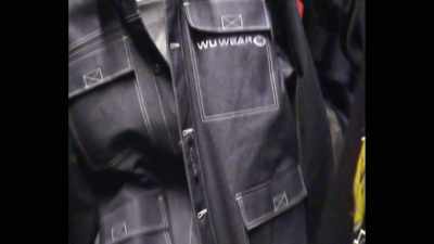 The Wu Wear jacket.
Wallets, waterproof wallets. - Wu-Tang Clan: Of Mics and Men