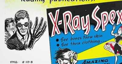 The X-Ray specs were a really cool
sci-fi promise. - White Rabbit Project