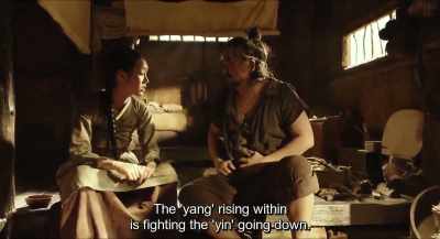 The 'Yang' rising within
is fighting the 'Yin' going down. - Monstrum