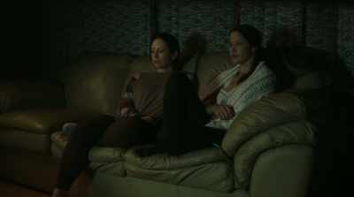 The young cat
looks to his mother, - Blood Born