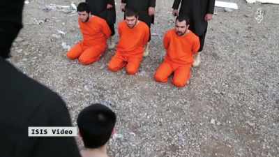Their crimes were documented in
high-profile execution videos, - Cyberwar