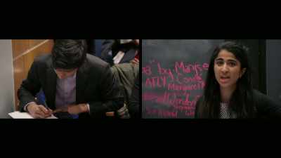 Their evidence talking about
20 million people getting killed - Girl Talk