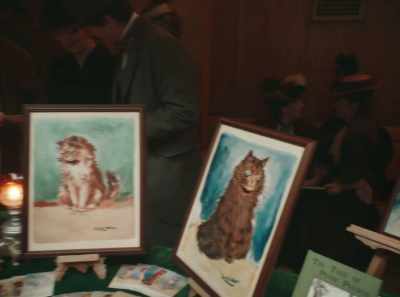 Their features
are already changing - The Electrical Life of Louis Wain