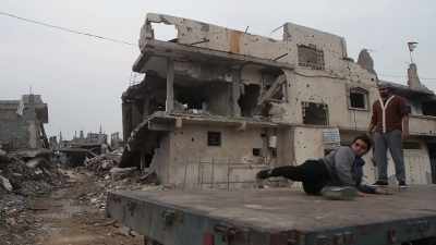 Their founder, Shark, explained it to us, - Killing Gaza