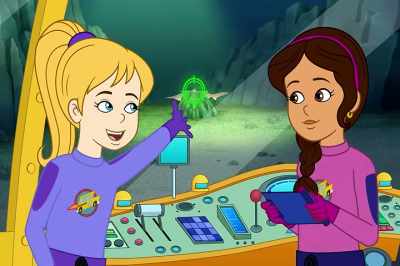 Their light totally blends in
with the light above them. - The Magic School Bus Rides Again