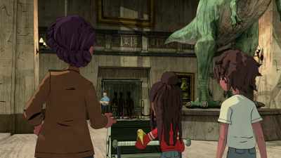 Their lunch break should start any minute. - Curses!