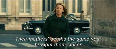 Their mothers' deaths the same year
brought them closer. - An Impossible Love