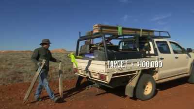 Their target is $100,000. - Outback Opal Hunters