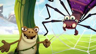 Their webs are beautiful,
but are they strong? - Gigantosaurus