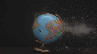 Their world crumbled, cities exploded. - Mad Maxine: Frisky Road