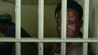 Them damn cops beat up
on Marquette's mama, - I Am the Night