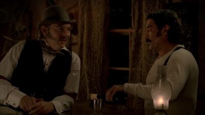 Them two seem disputatious
as well, huh? - Deadwood