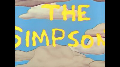 (theme music playing) - The Simpsons
