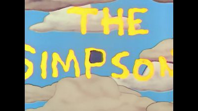 (theme music playing) - The Simpsons