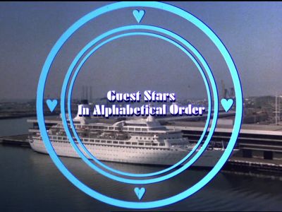 [Theme music] - The Love Boat