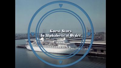 [Theme music] - The Love Boat