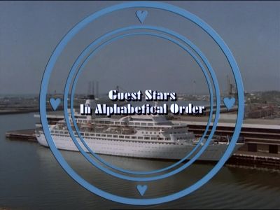 [Theme music] - The Love Boat