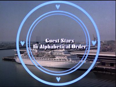 [Theme music] - The Love Boat