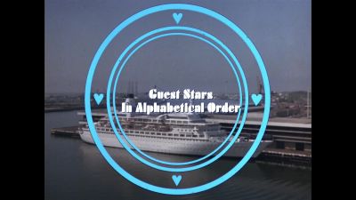 [Theme music] - The Love Boat
