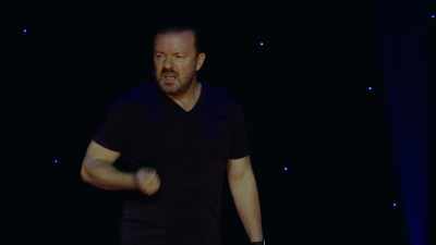 Then, if a bigot in a van slows down
and goes, - Ricky Gervais: Humanity
