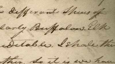 Then, a few days later, he says, - The American Buffalo