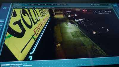 Then a gray pickup
pulls up behind them, - The Rookie: Feds