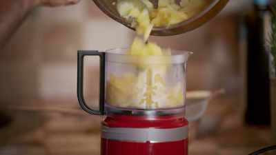 'Then, add the apples
to a food processor and blitz.' - Gino's Italian Family Adventure