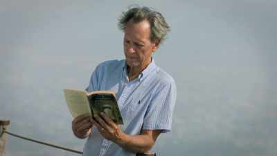 "Then we all three
come rolling down, - Write Around the World with Richard E Grant