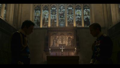 "Then are they glad… - The Crown